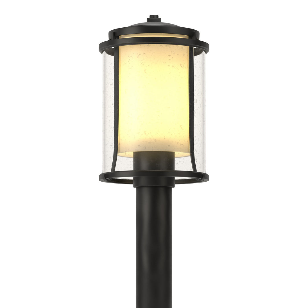 Hubbardton Forge Canada - 345610-SKT-80-ZS0283 - One Light Outdoor Post Mount - Meridian - Coastal Black