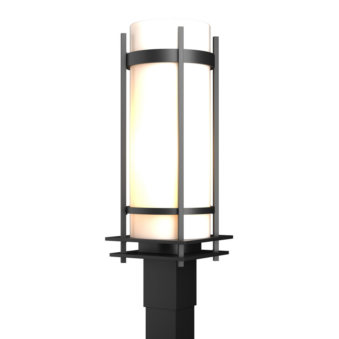 Hubbardton Forge Canada - 345895-SKT-80-GG0040 - One Light Outdoor Post Mount - Banded - Coastal Black