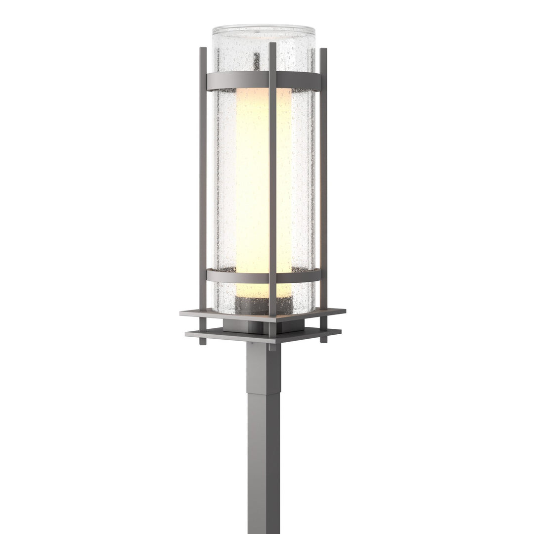 Hubbardton Forge Canada - 345897-SKT-78-ZS0684 - One Light Outdoor Post Mount - Torch - Coastal Burnished Steel