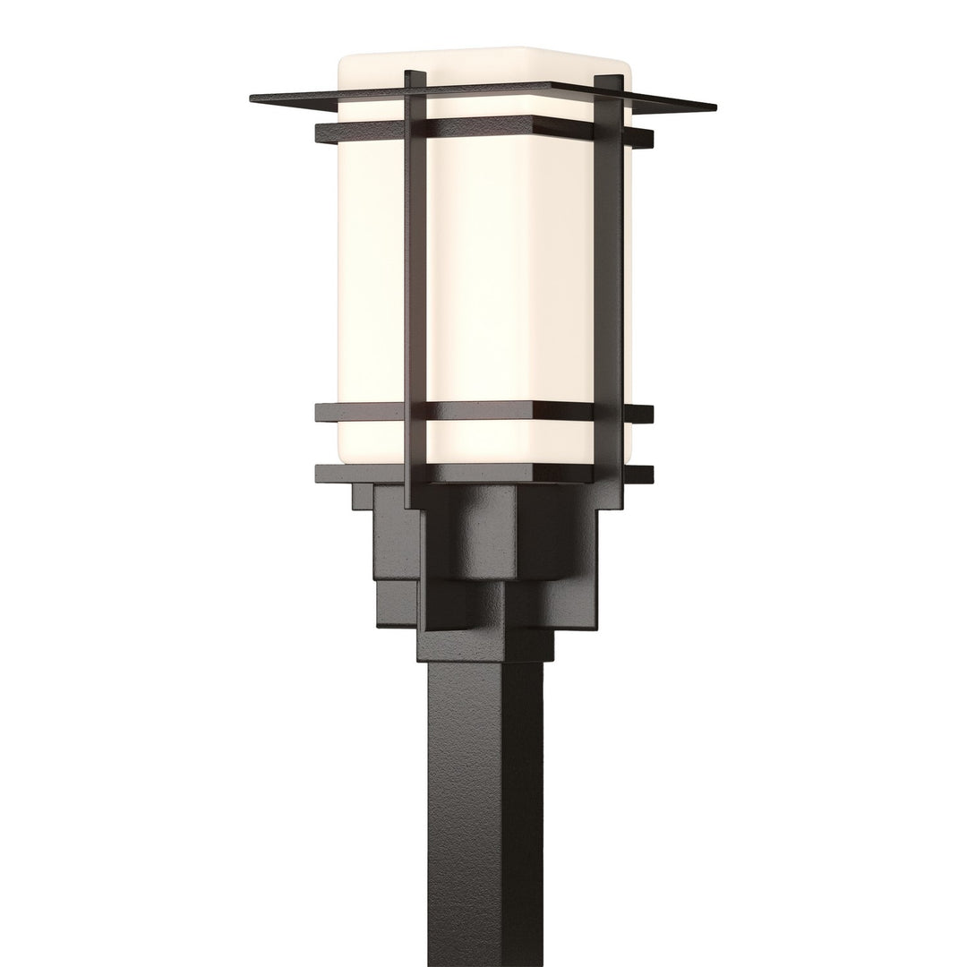 Hubbardton Forge Canada - 346011-SKT-14-GG0076 - One Light Outdoor Post Mount - Tourou - Coastal Oil Rubbed Bronze
