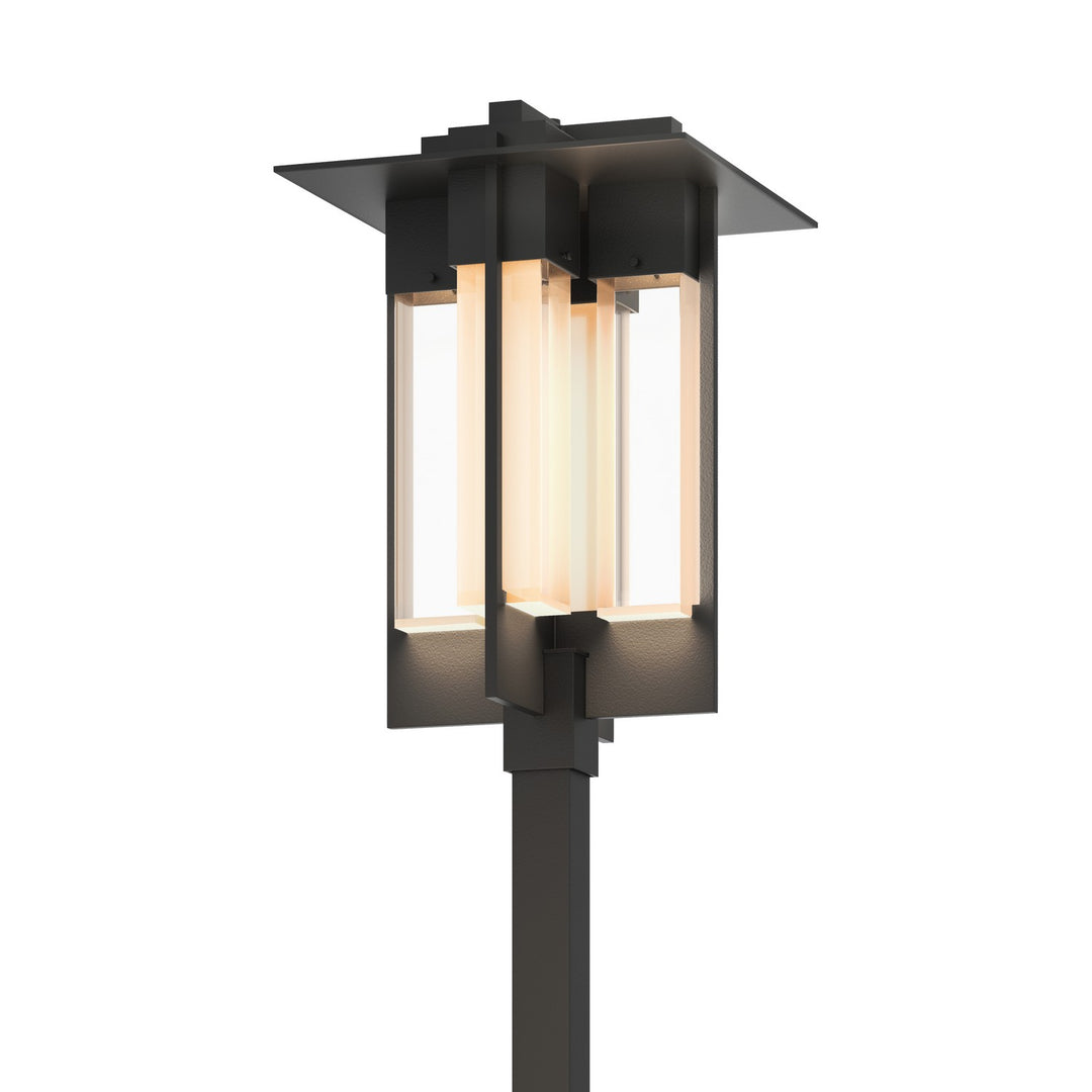 Hubbardton Forge Canada - 346410-SKT-80-ZM0616 - Four Light Outdoor Post Mount - Axis - Coastal Black