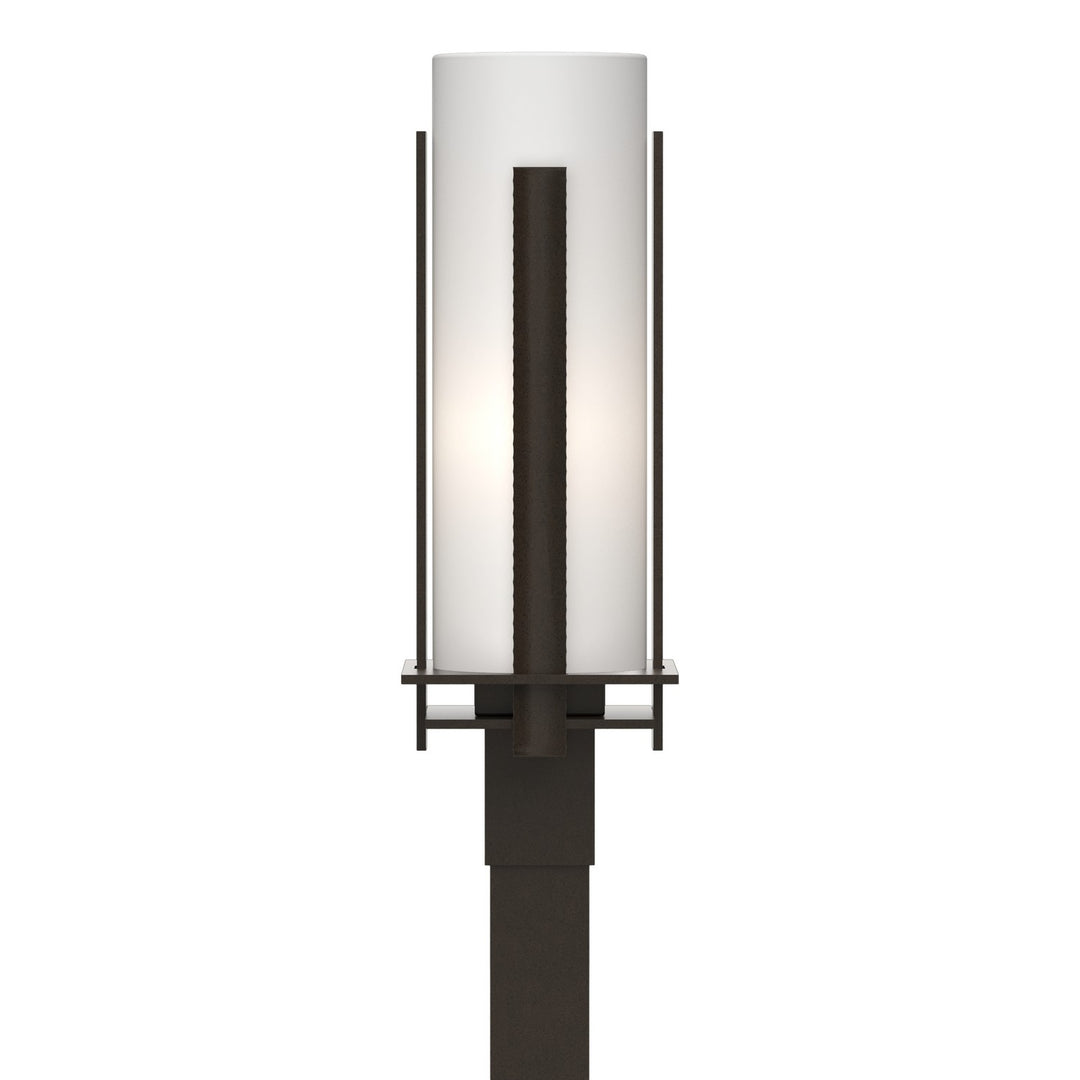 Hubbardton Forge Canada - 347288-SKT-14-GG0040 - One Light Outdoor Post Mount - Vertical Bar - Coastal Oil Rubbed Bronze