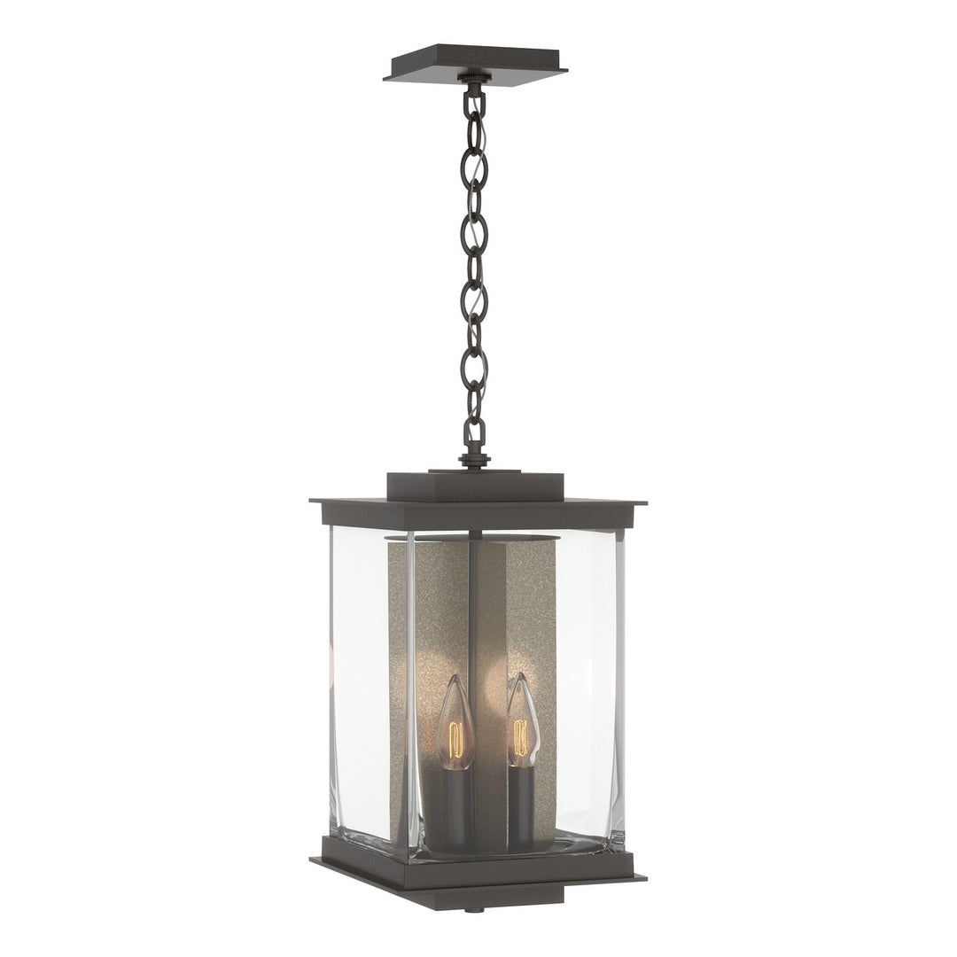 Hubbardton Forge Canada - 356840-SKT-14-83-ZM0703 - Four Light Outdoor Lantern - Kingston - Coastal Oil Rubbed Bronze