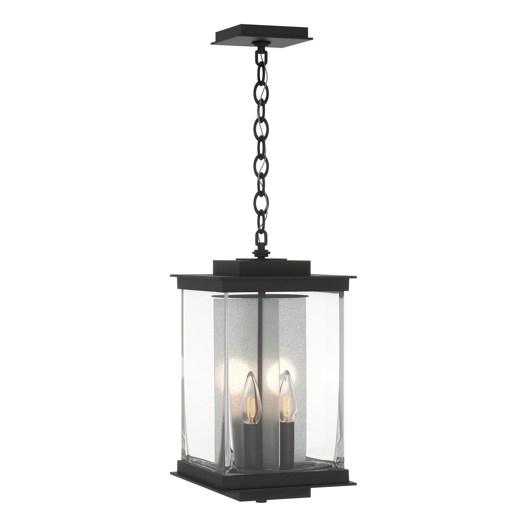 Hubbardton Forge Canada - 356840-SKT-80-81-ZM0703 - Four Light Outdoor Lantern - Kingston - Coastal Black