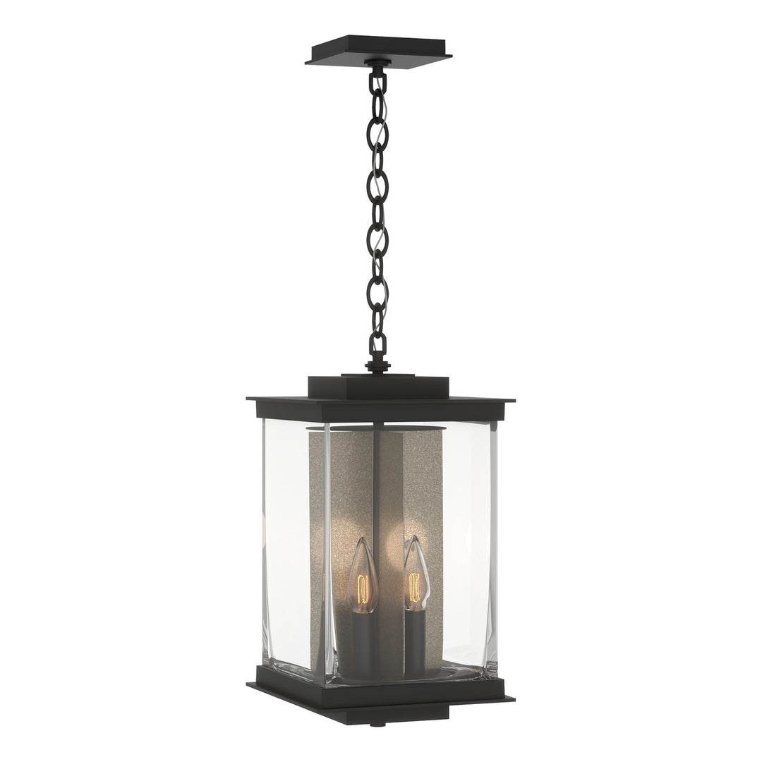 Hubbardton Forge Canada - 356840-SKT-80-83-ZM0703 - Four Light Outdoor Lantern - Kingston - Coastal Black