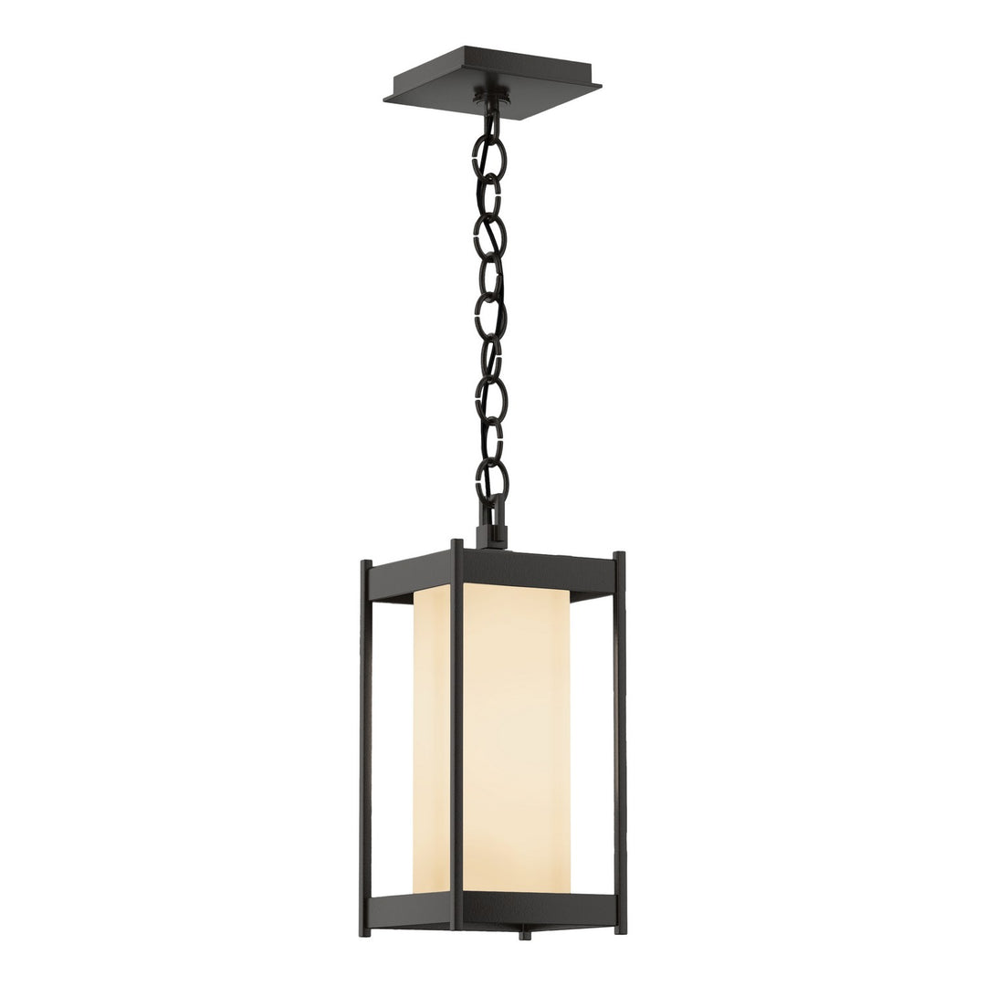 Hubbardton Forge Canada - 362021-SKT-14-GG0730 - One Light Outdoor Lantern - Cela - Coastal Oil Rubbed Bronze