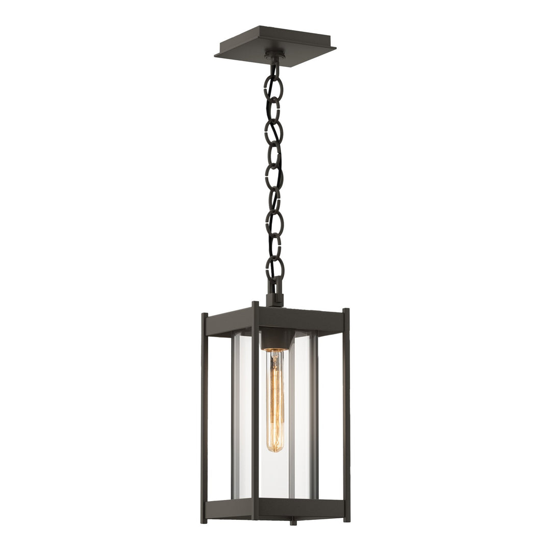 Hubbardton Forge Canada - 362021-SKT-77-ZM0730 - One Light Outdoor Lantern - Cela - Coastal Dark Smoke