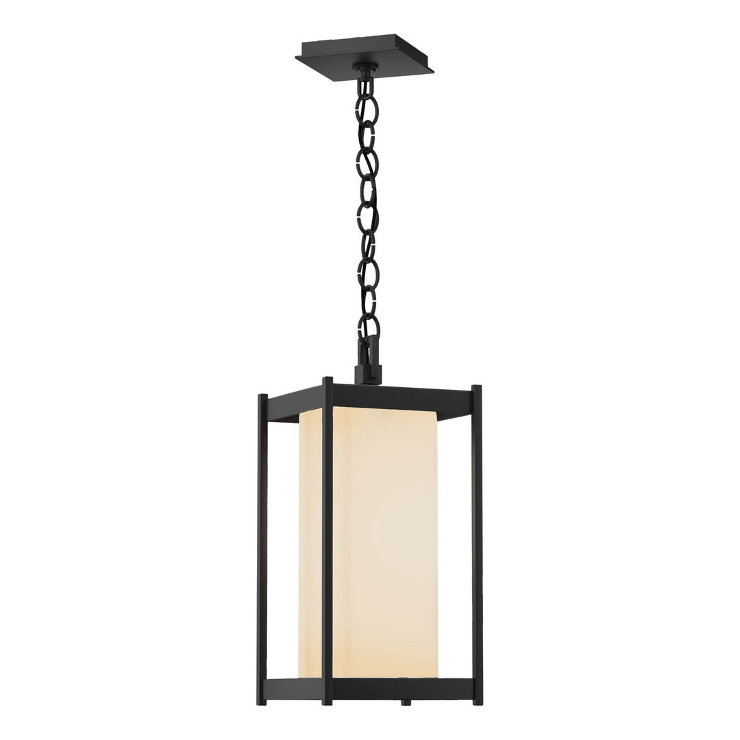 Hubbardton Forge Canada - 362023-SKT-80-GG0731 - One Light Outdoor Lantern - Cela - Coastal Black