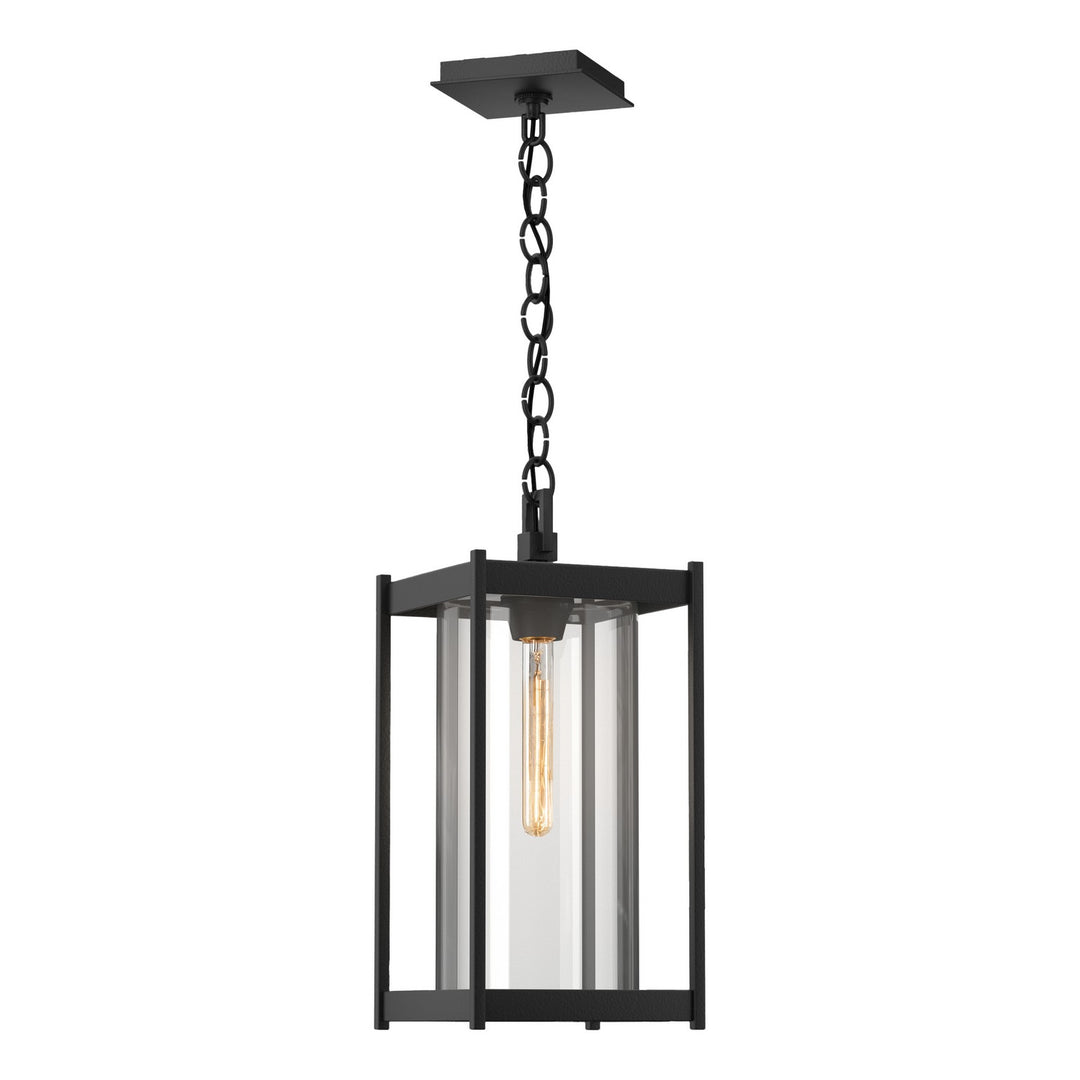 Hubbardton Forge Canada - 362023-SKT-80-ZM0731 - One Light Outdoor Lantern - Cela - Coastal Black
