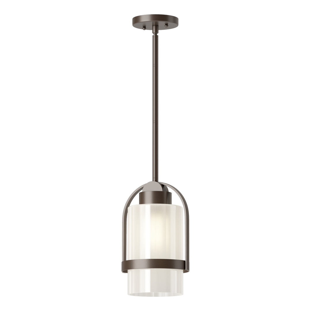 Hubbardton Forge Canada - 362555-SKT-MULT-75-FD0744 - One Light Outdoor Pendant - Alcove - Coastal Bronze