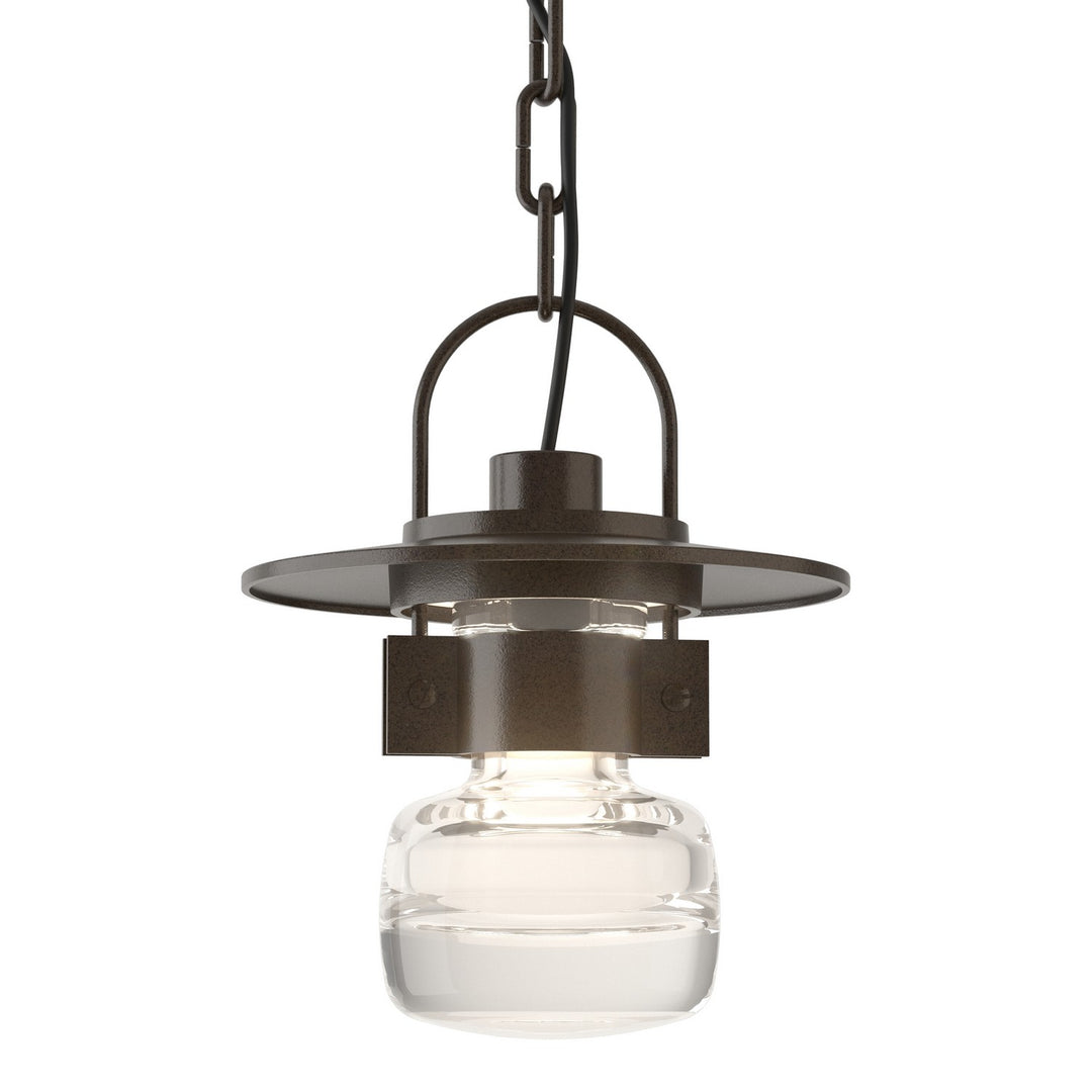 Hubbardton Forge Canada - 363003-SKT-14-ZM0448 - LED Outdoor Ceiling Fixture - Mason - Coastal Oil Rubbed Bronze