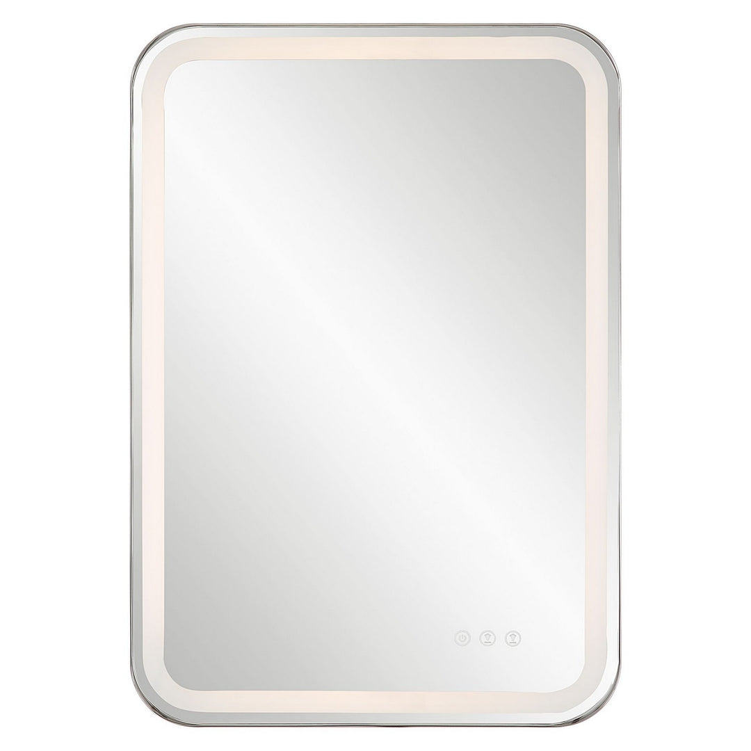 Crofton Mirror in Polished Nickel - available from The Lighting Shoppe, trusted by Canadian homeowners