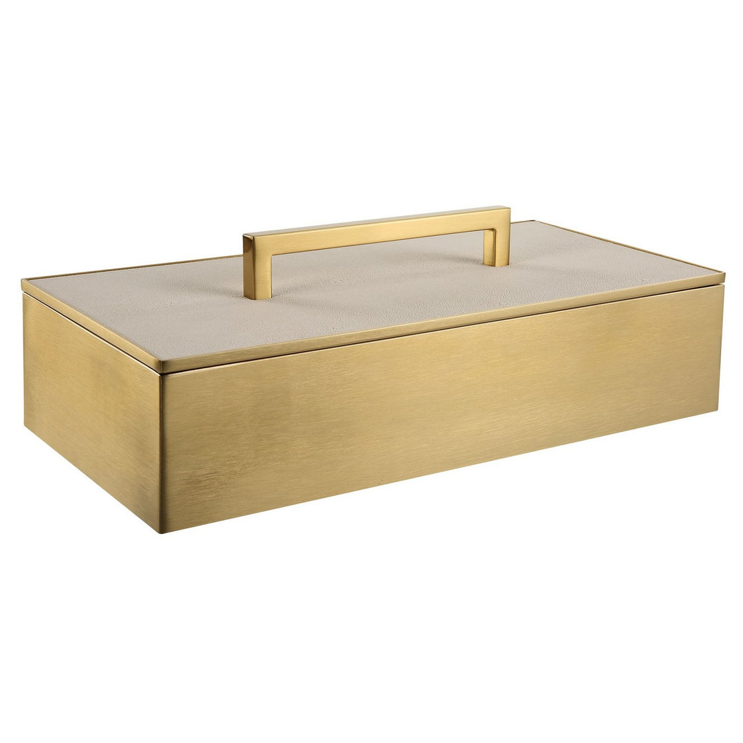 Wessex Box in Brass - available from The Lighting Shoppe, trusted by Canadian homeowners