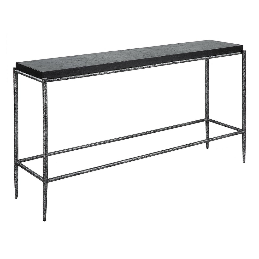 Crescendo Console Table in Dark Silver - available from The Lighting Shoppe, trusted by Canadian homeowners