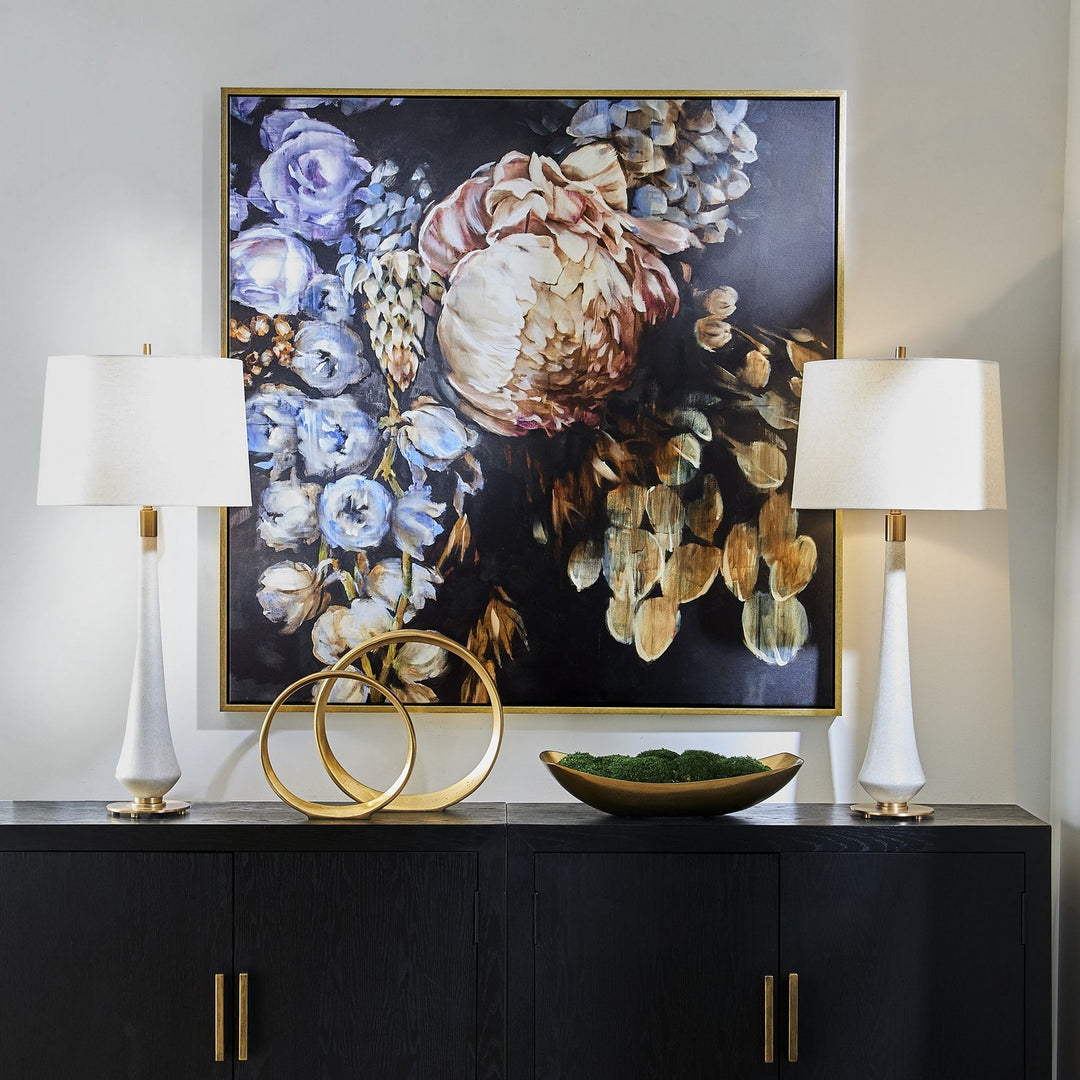 Natural Wonder Floral Art in Gold - available from The Lighting Shoppe, trusted by Canadian homeowners