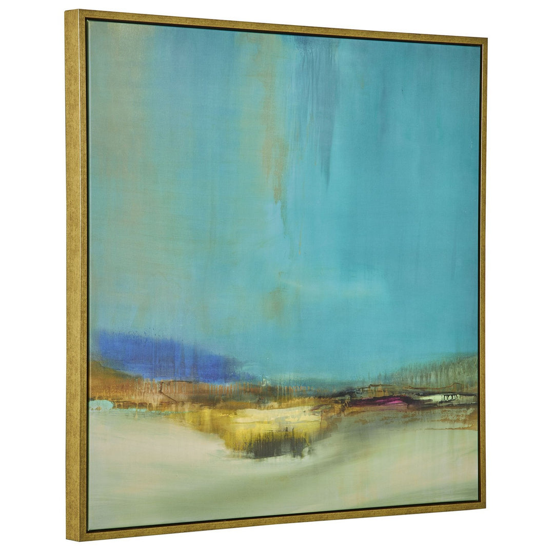 Bowery Landscape Art in Gold - available from The Lighting Shoppe, trusted by Canadian homeowners