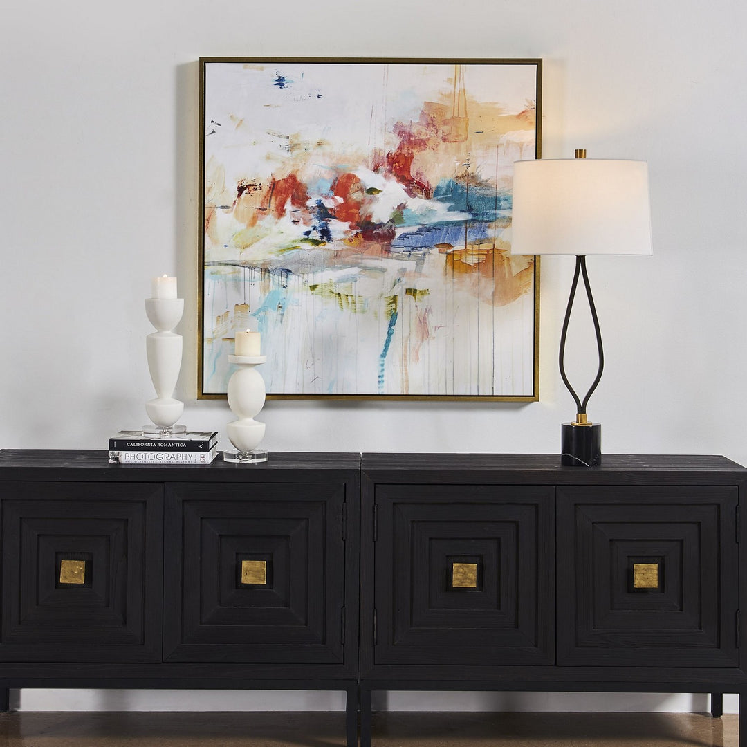 Dream State Abstract Art in Gold - available from The Lighting Shoppe, trusted by Canadian homeowners