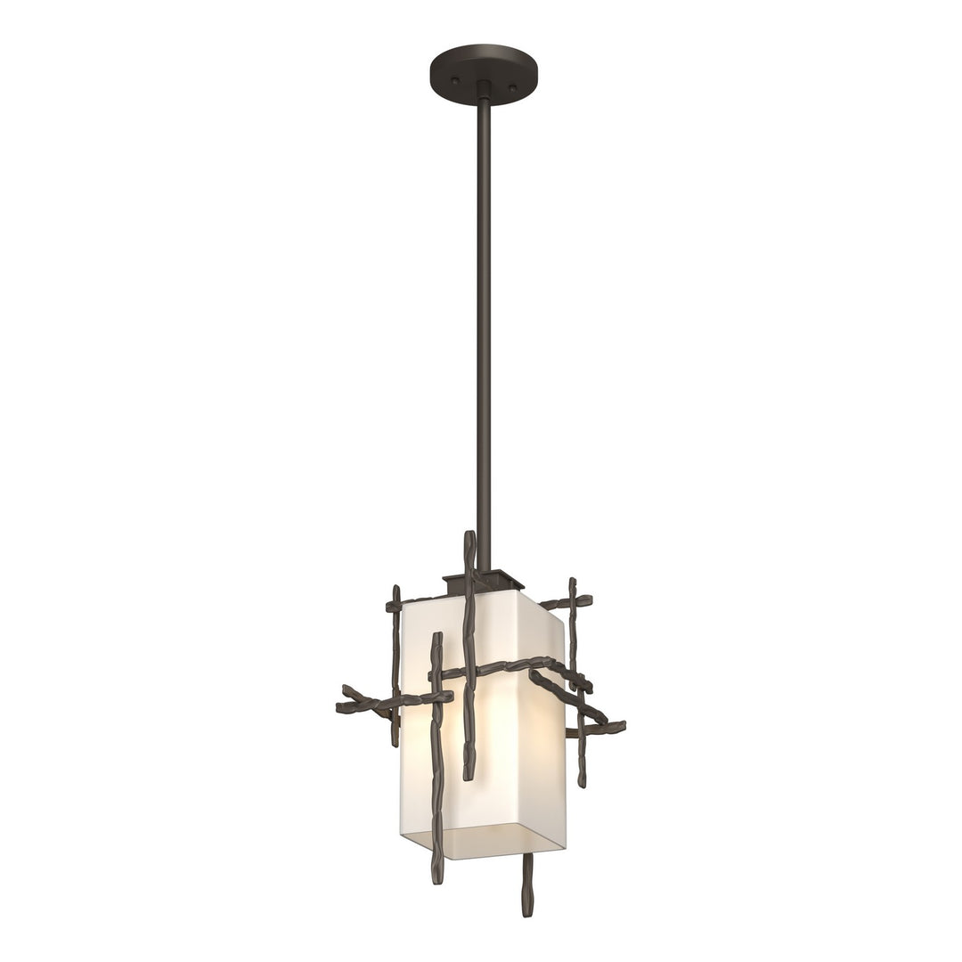 Hubbardton Forge Canada - 363015-SKT-MULT-77-GG0093 - One Light Outdoor Pendant - Tura - Coastal Dark Smoke