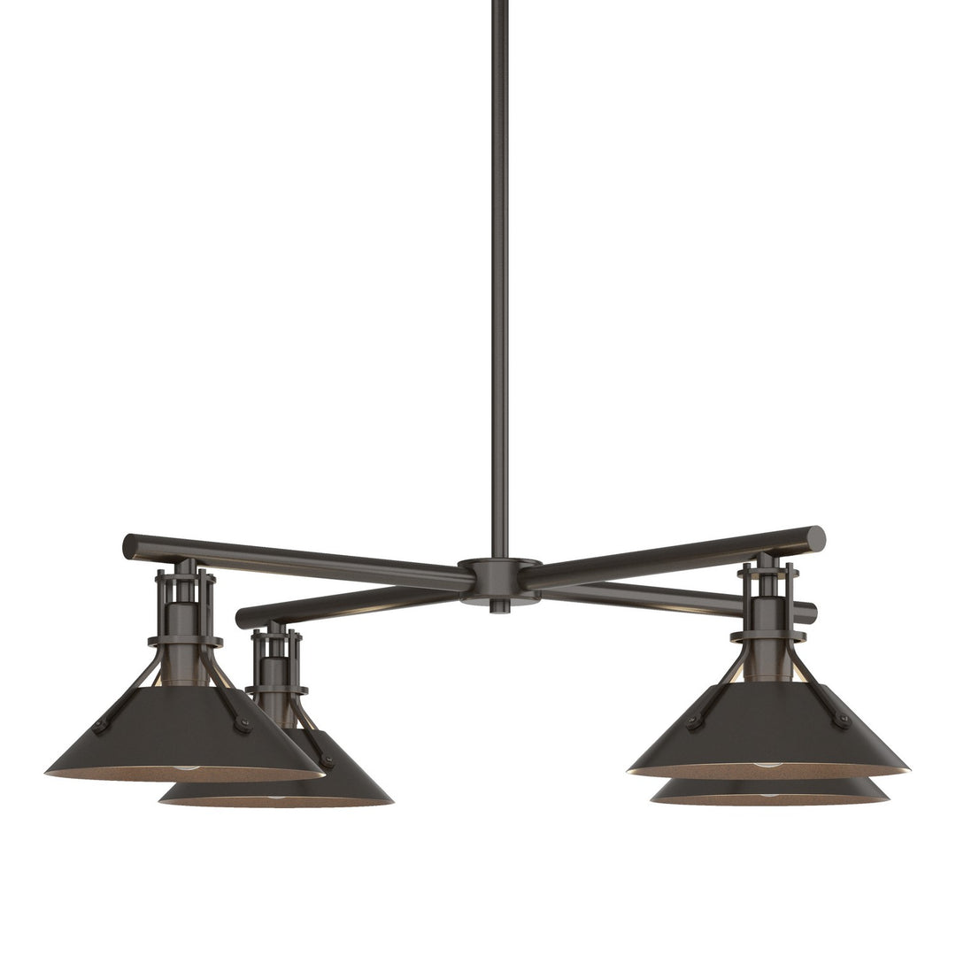 Hubbardton Forge Canada - 364210-SKT-MULT-14 - Four Light Outdoor Pendant - Henry - Coastal Oil Rubbed Bronze