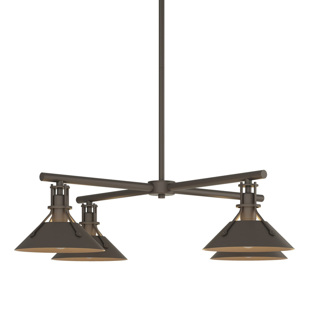 Hubbardton Forge Canada - 364210-SKT-MULT-77 - Four Light Outdoor Pendant - Henry - Coastal Dark Smoke