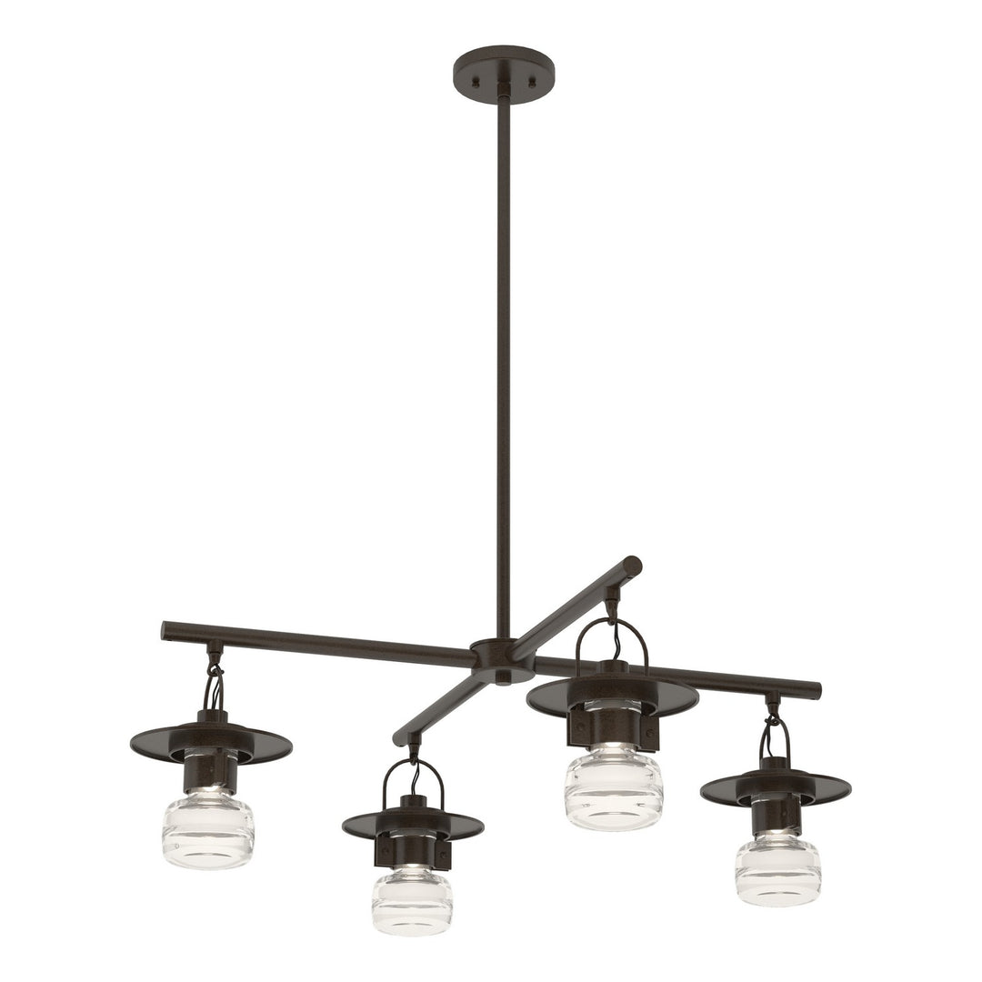 Hubbardton Forge Canada - 364212-SKT-MULT-14-ZM0435 - LED Outdoor Pendant - Mason - Coastal Oil Rubbed Bronze