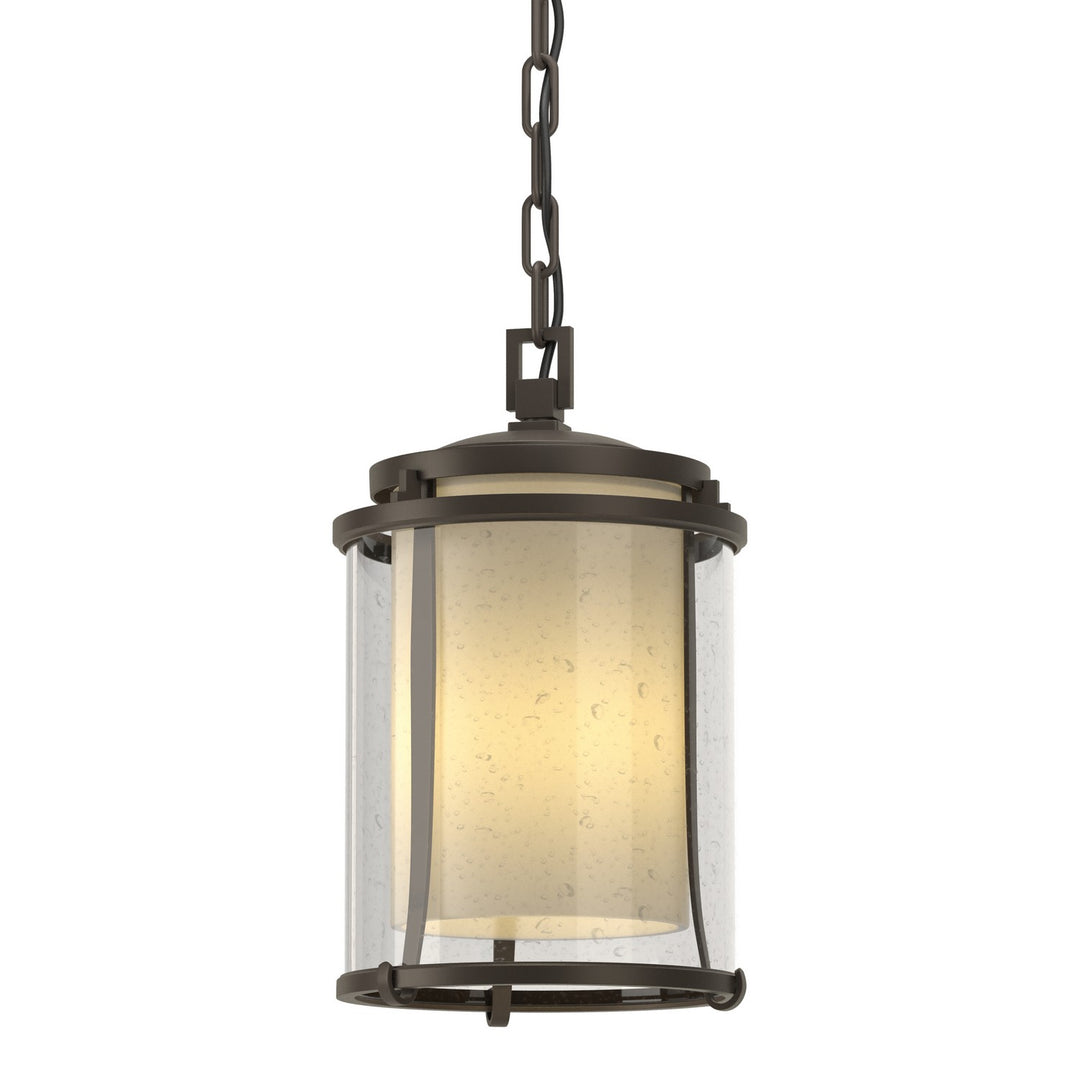 Hubbardton Forge Canada - 365610-SKT-77-ZS0297 - One Light Outdoor Ceiling Fixture - Meridian - Coastal Dark Smoke