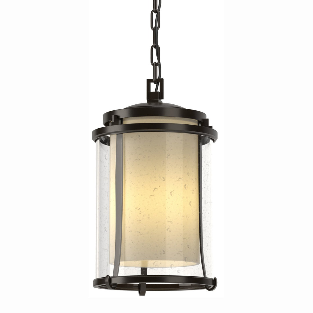 Hubbardton Forge Canada - 365615-SKT-14-ZS0283 - One Light Outdoor Ceiling Fixture - Meridian - Coastal Oil Rubbed Bronze