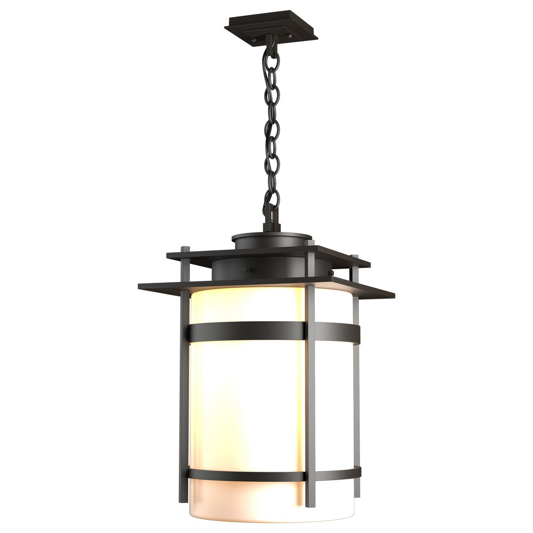 Hubbardton Forge Canada - 365894-SKT-14-GG0148 - One Light Outdoor Fixture - Banded - Coastal Oil Rubbed Bronze