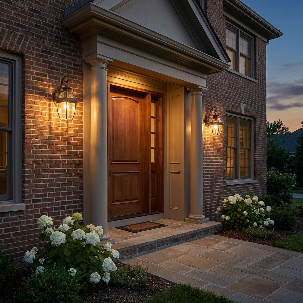 Generation Lighting Canada - 8067-71 - One Light Outdoor Wall Lantern - Lancaster - Antique Bronze