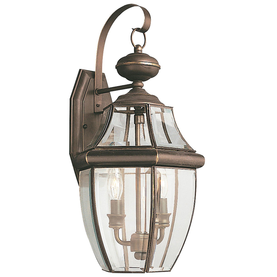Generation Lighting Canada - 8039-71 - Two Light Outdoor Wall Lantern - Lancaster - Antique Bronze