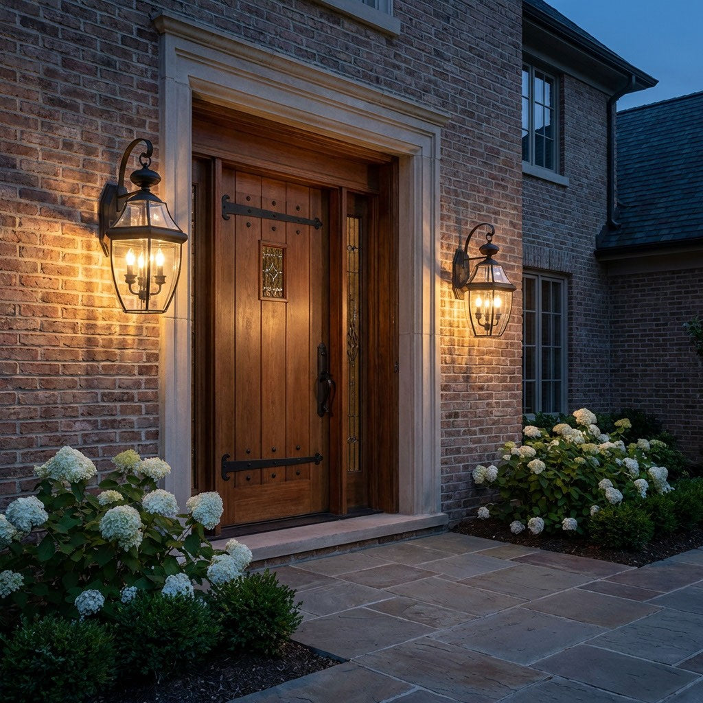 Generation Lighting Canada - 8039-12 - Two Light Outdoor Wall Lantern - Lancaster - Black