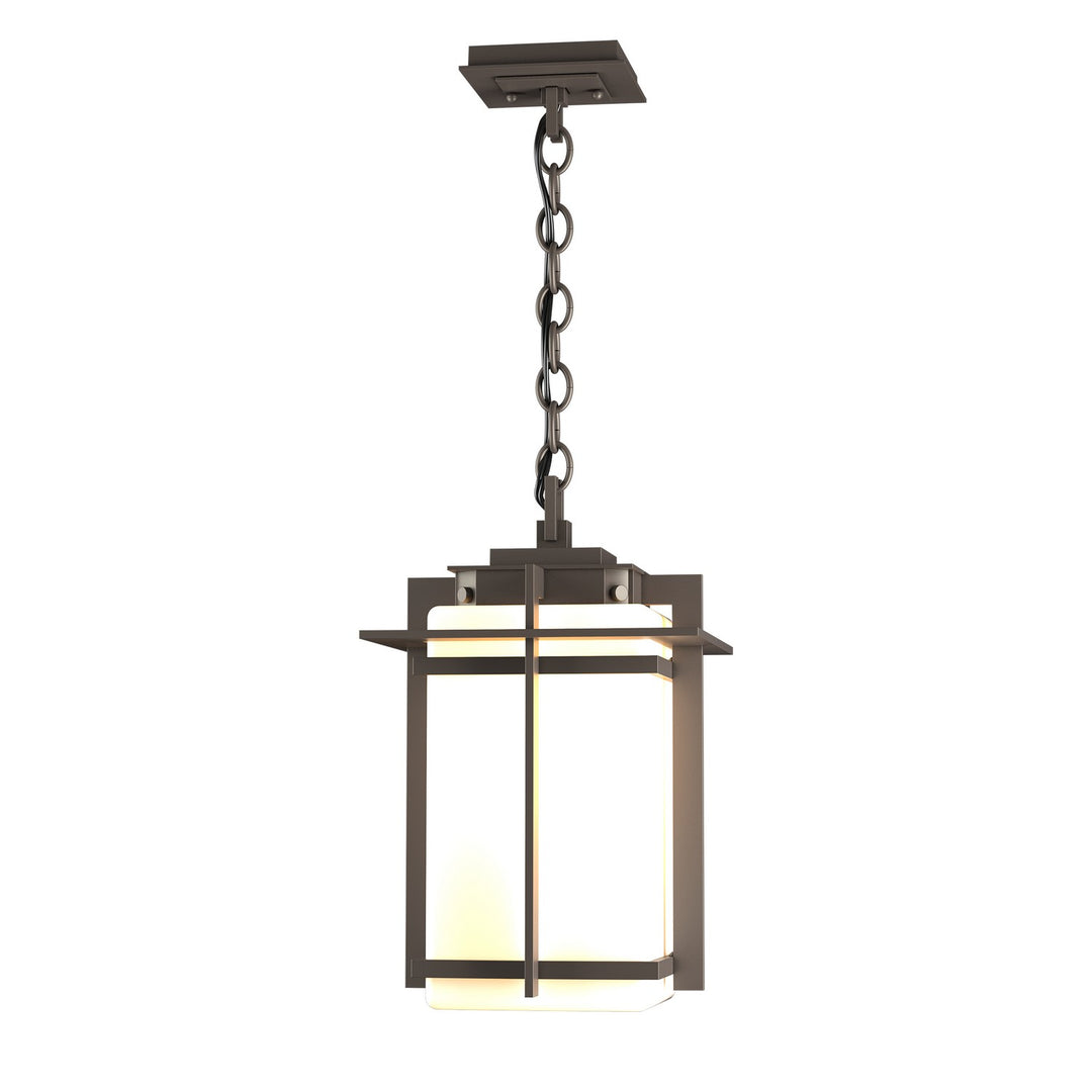 Hubbardton Forge Canada - 366007-SKT-77-GG0112 - One Light Outdoor Ceiling Fixture - Tourou - Coastal Dark Smoke