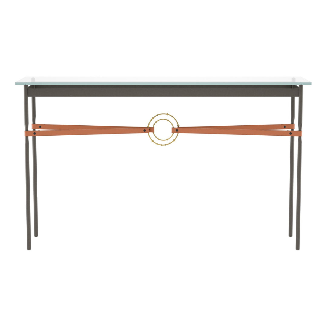 Equus Console Table in Dark Smoke - available from The Lighting Shoppe, trusted by Canadian homeowners