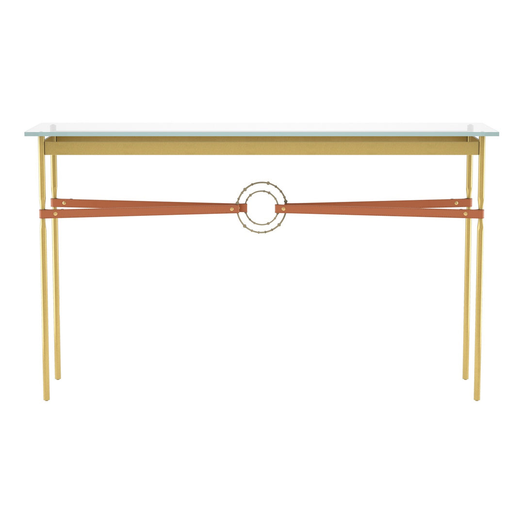 Equus Console Table in Modern Brass - available from The Lighting Shoppe, trusted by Canadian homeowners