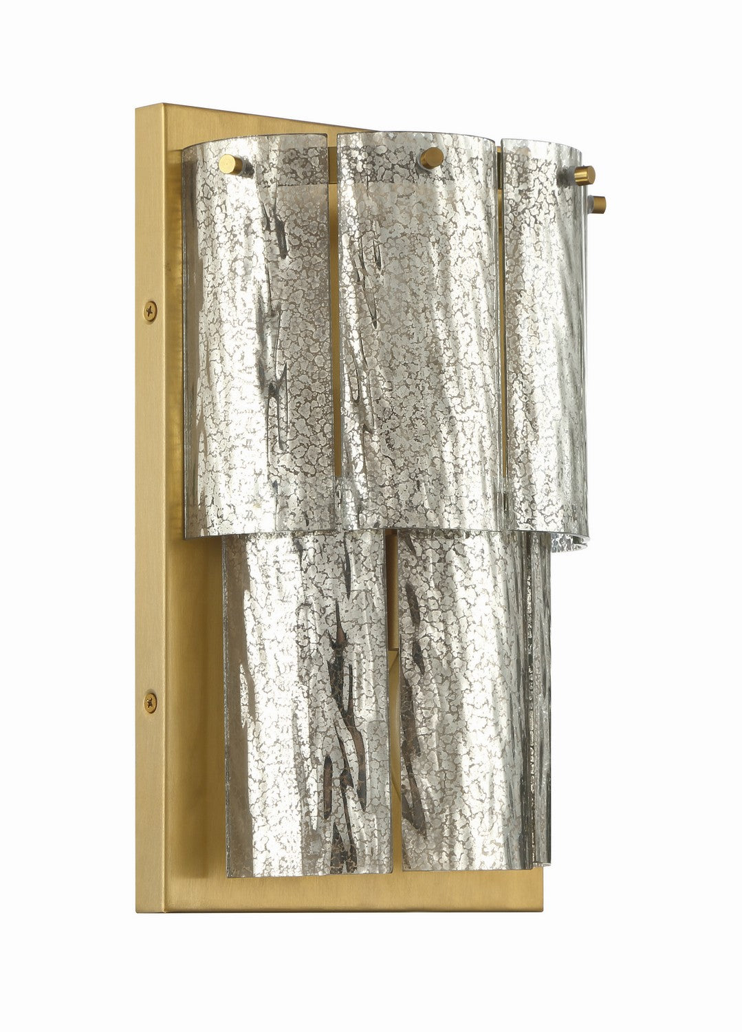 Museo Two Light Wall Sconce in Satin Brass - available from The Lighting Shoppe, trusted by Canadian homeowners