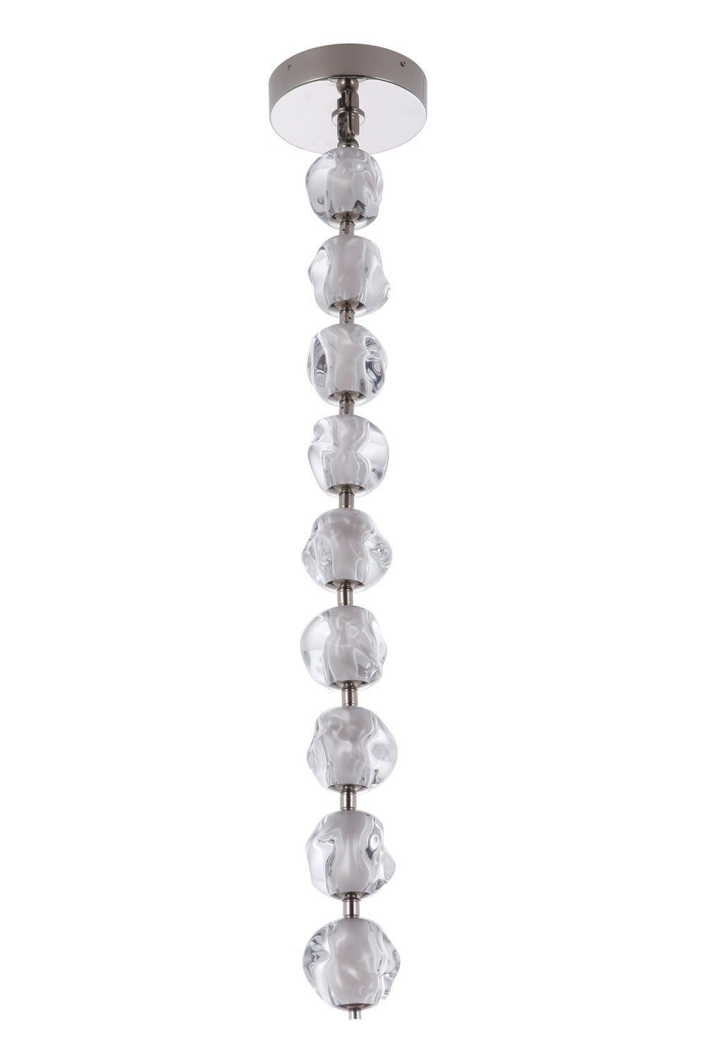 Jackie LED Pendant in Polished Nickel - available from The Lighting Shoppe, trusted by Canadian homeowners