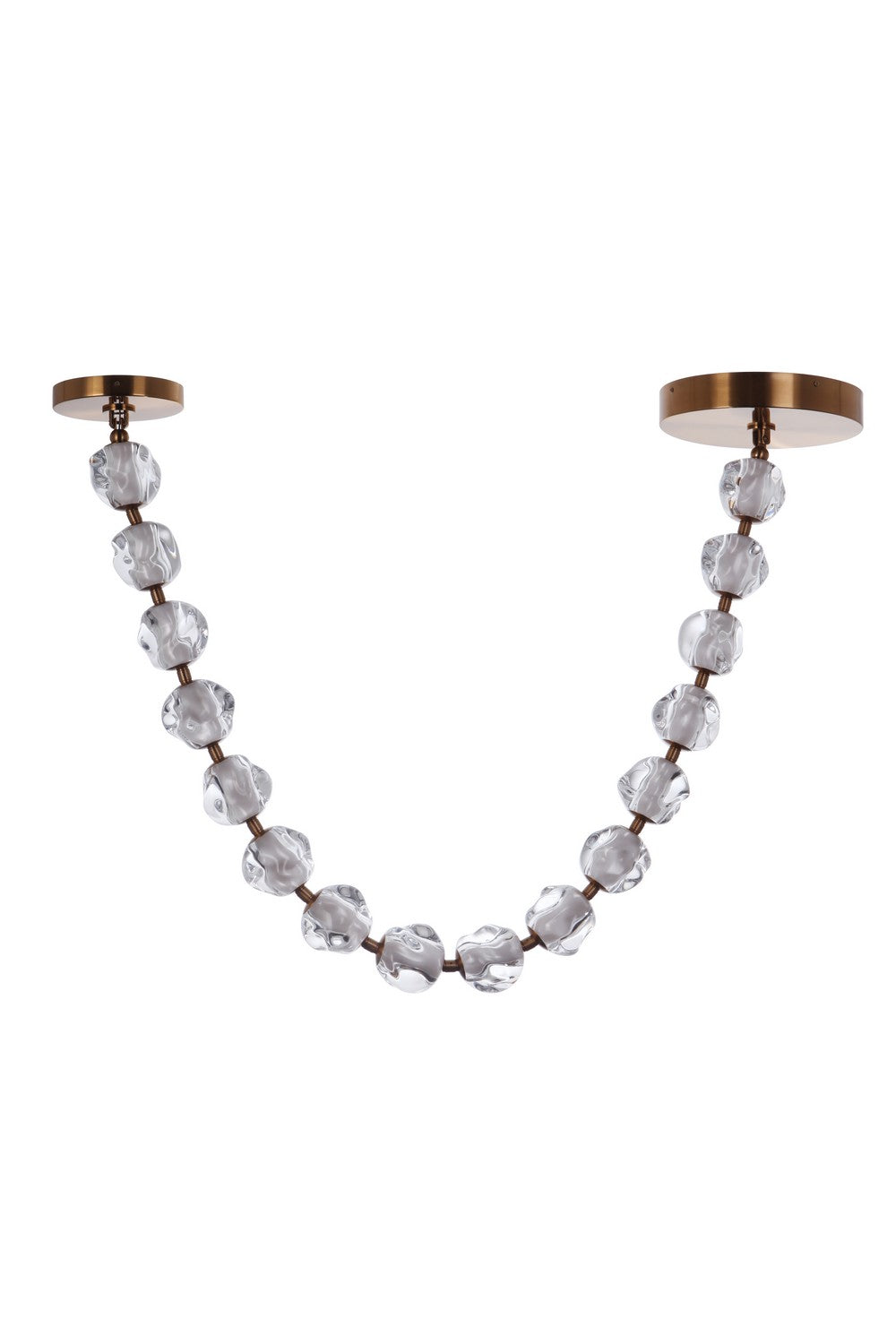 Jackie LED Pendant in Satin Brass - available from The Lighting Shoppe, trusted by Canadian homeowners