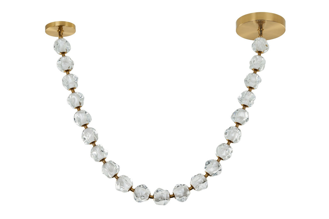 Jackie LED Pendant in Satin Brass - available from The Lighting Shoppe, trusted by Canadian homeowners