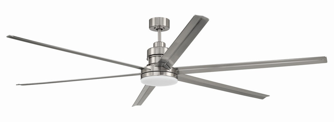 Mondo 80 80"Ceiling Fan in Brushed Polished Nickel - available from The Lighting Shoppe, trusted by Canadian homeowners