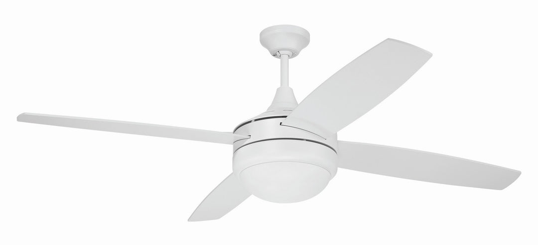 Phaze II 4- Blade 52"Ceiling Fan in White - available from The Lighting Shoppe, trusted by Canadian homeowners