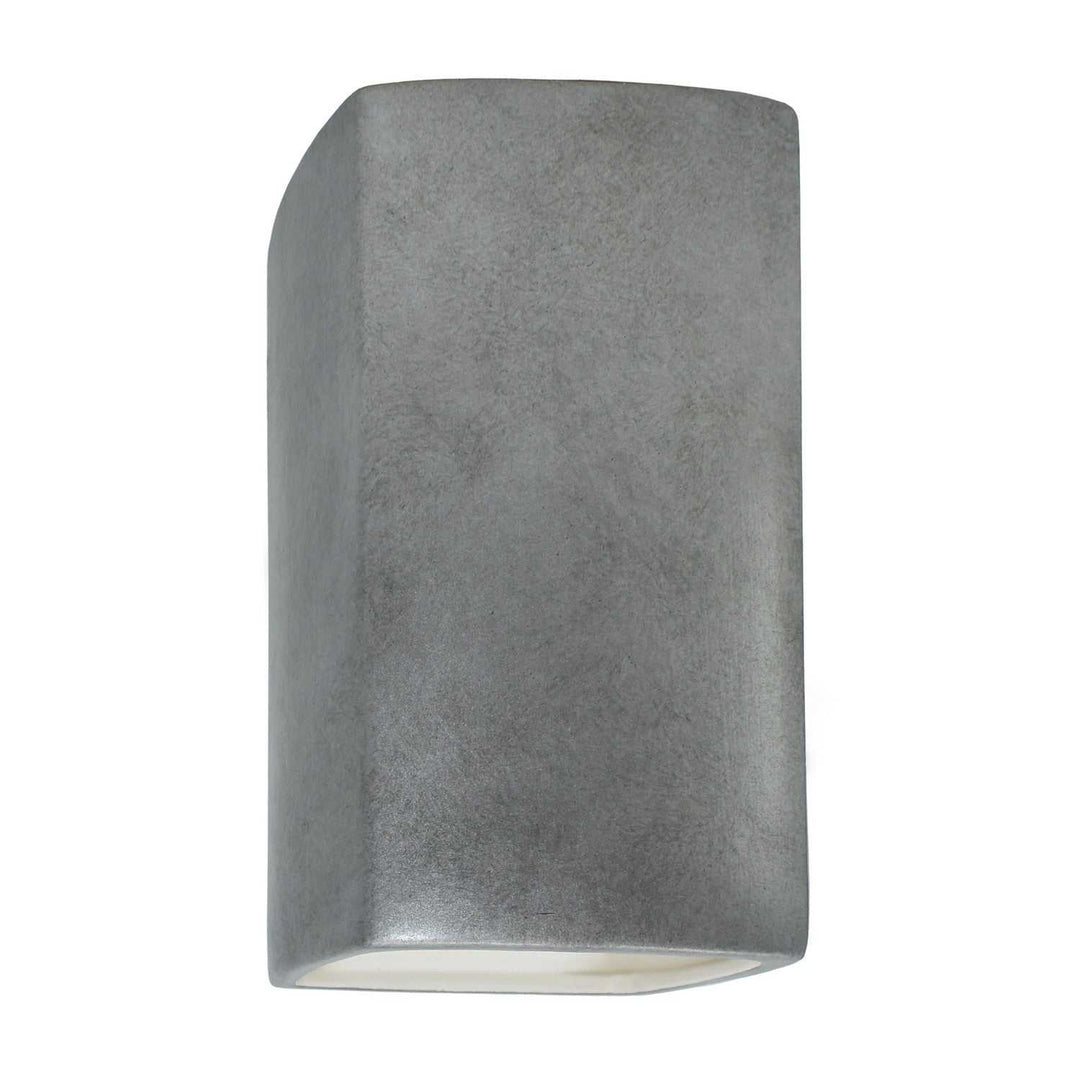 Ambiance LED Lantern in Antique Silver Justice Designs
