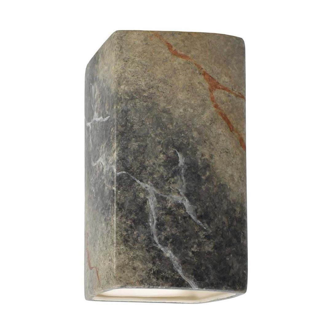 Ambiance LED Lantern in Slate Marble Justice Designs