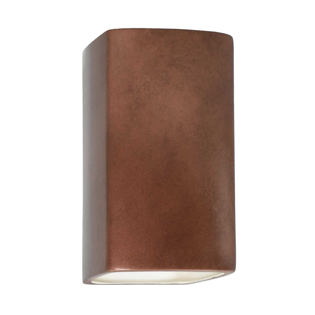 Ambiance LED Lantern in Antique Copper Justice Designs