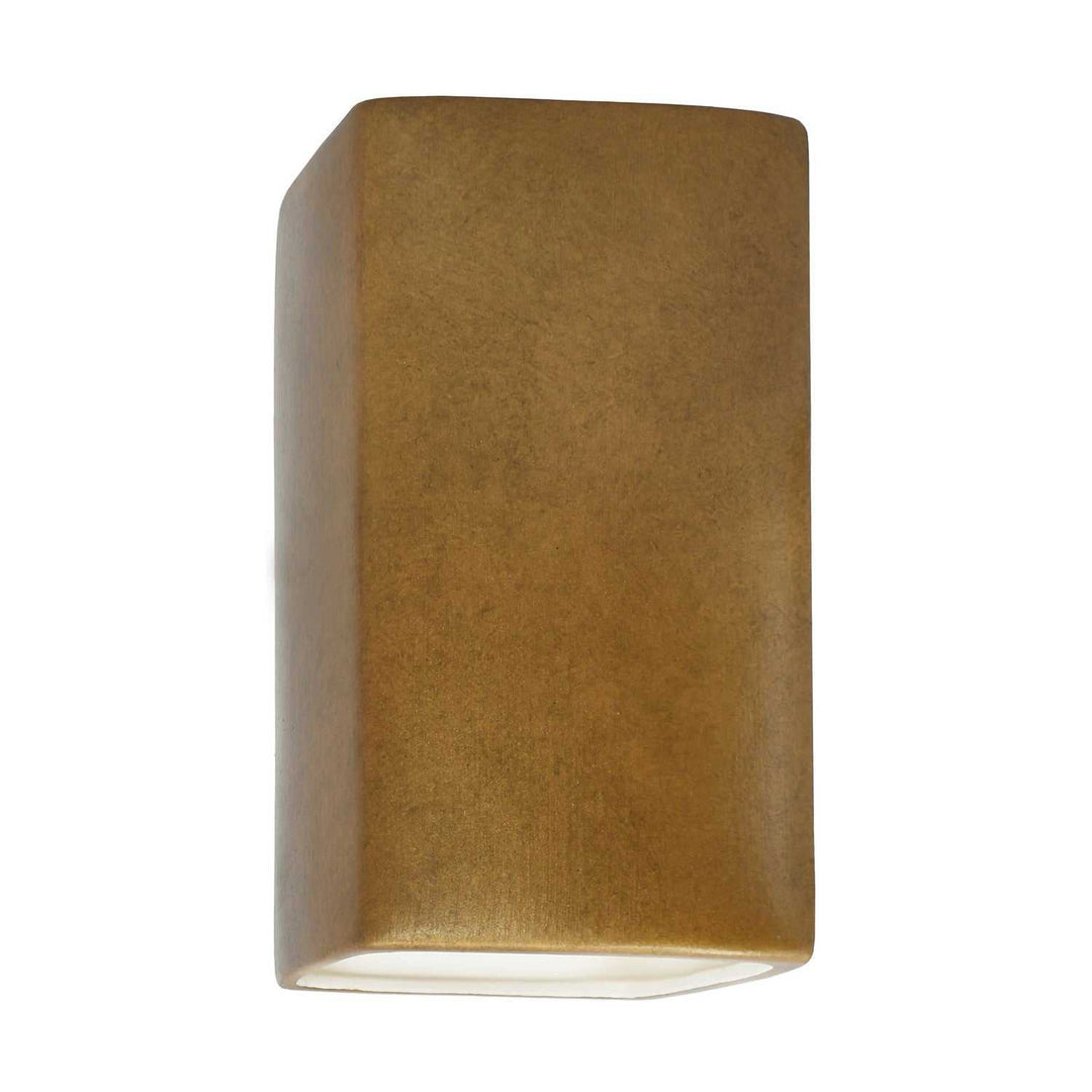 Ambiance LED Lantern in Antique Gold Justice Designs