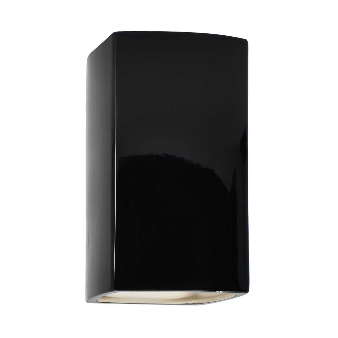 Ambiance LED Lantern in Gloss Black Justice Designs