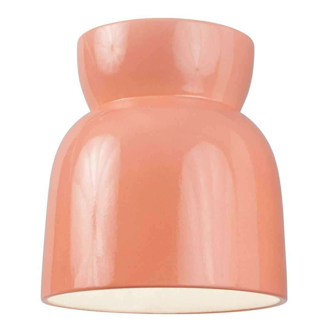 Radiance Collection LED Flush-Mount in Gloss Blush Justice Designs