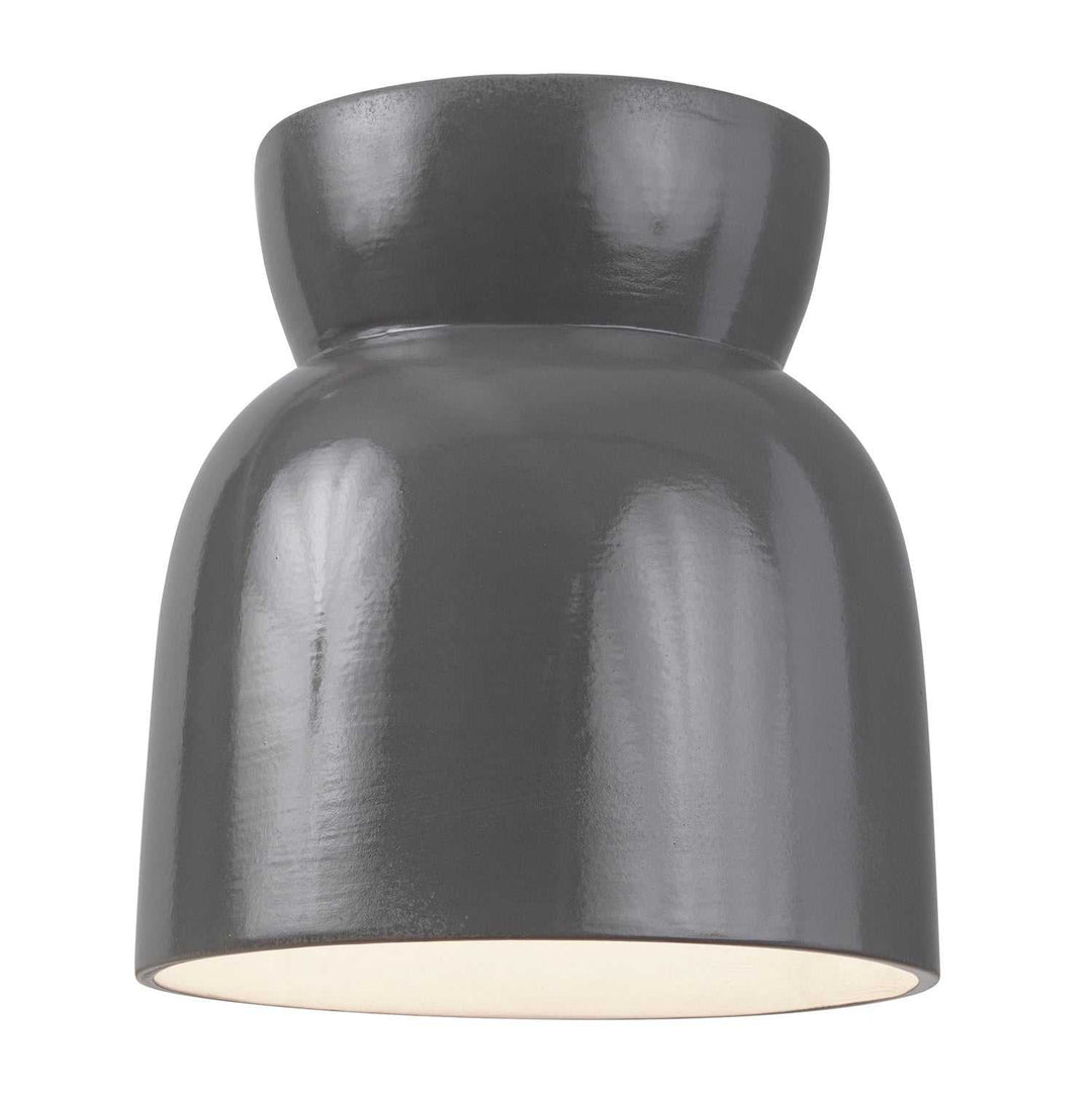 Radiance Collection LED Flush-Mount in Gloss Grey Justice Designs