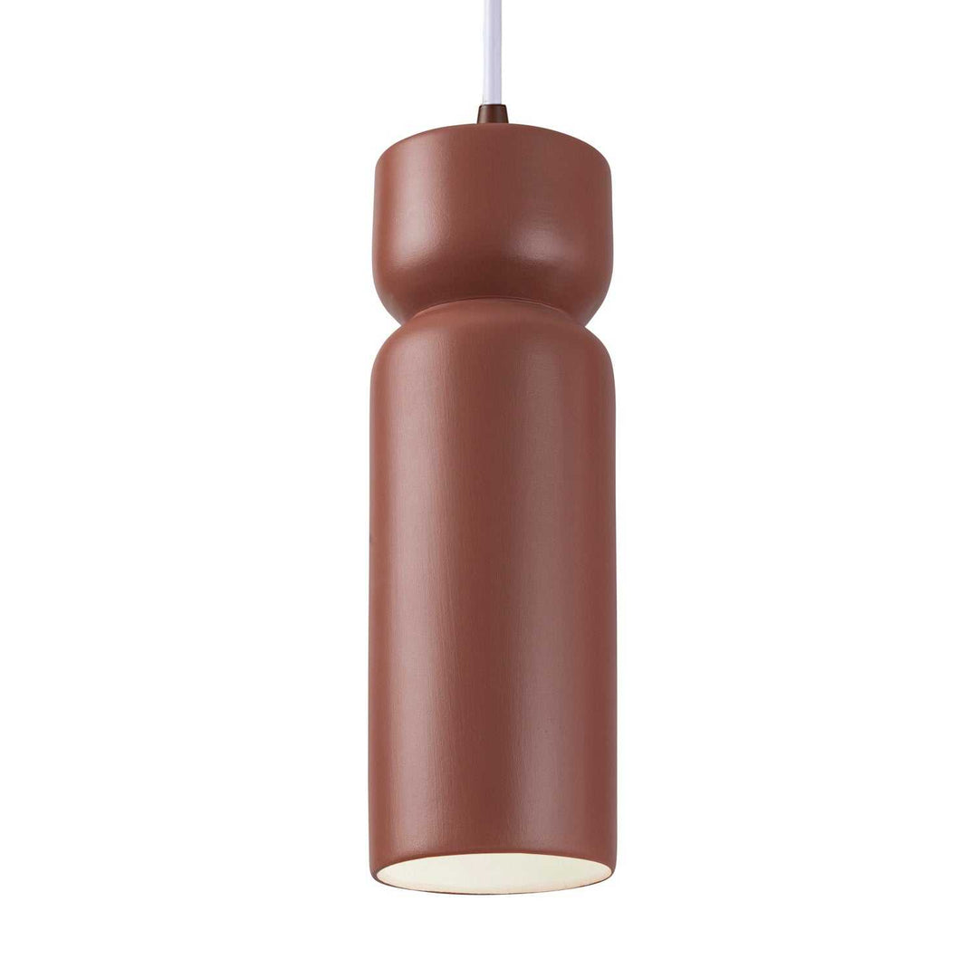 Radiance LED Pendant in Canyon Clay Justice Designs