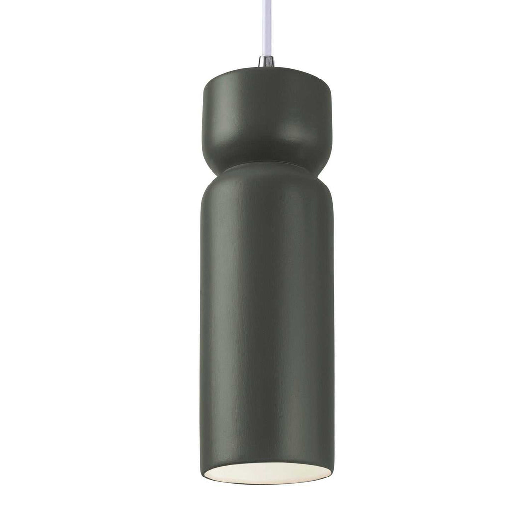Radiance LED Pendant in Pewter Green Justice Designs