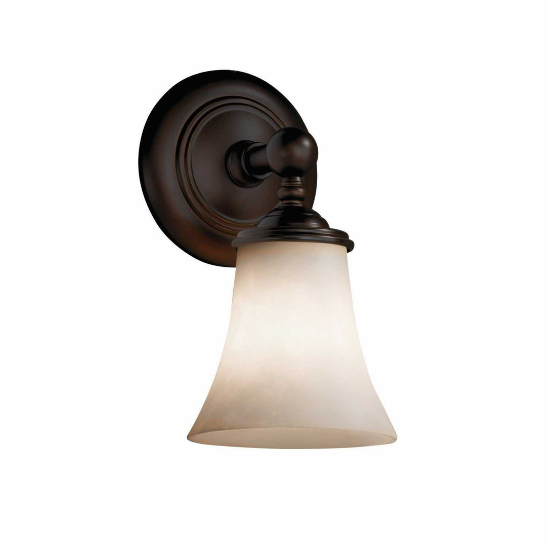 Clouds LED Wall Sconce in Dark Bronze Justice Designs